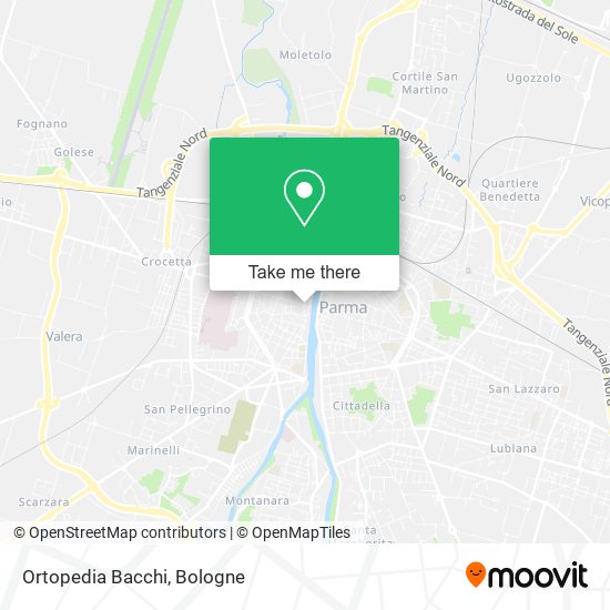 Ortopedia Bacchi map