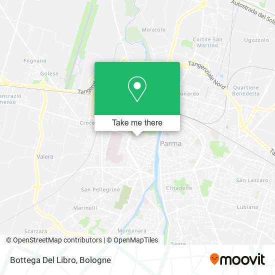 Bottega Del Libro map
