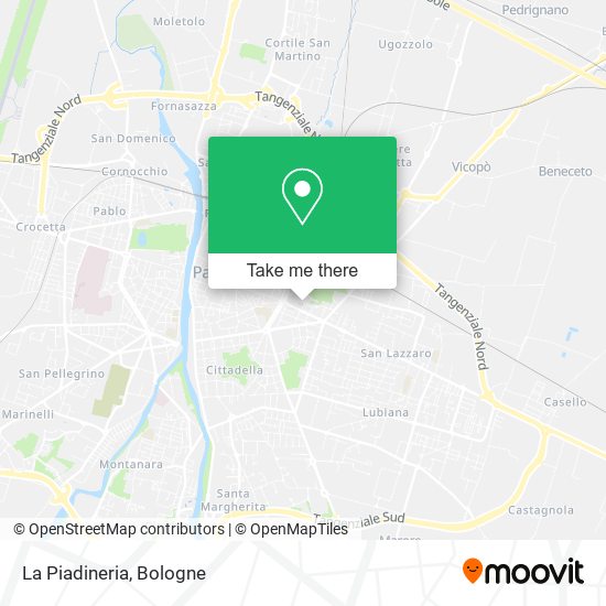 La Piadineria map
