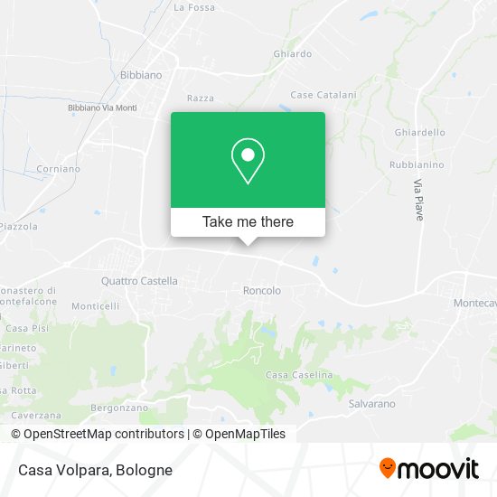 Casa Volpara map