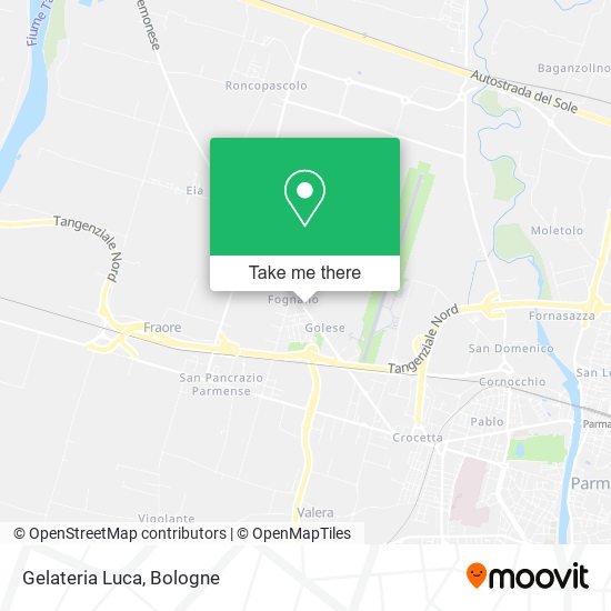 Gelateria Luca map
