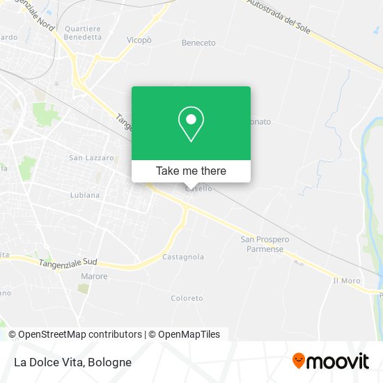 La Dolce Vita map