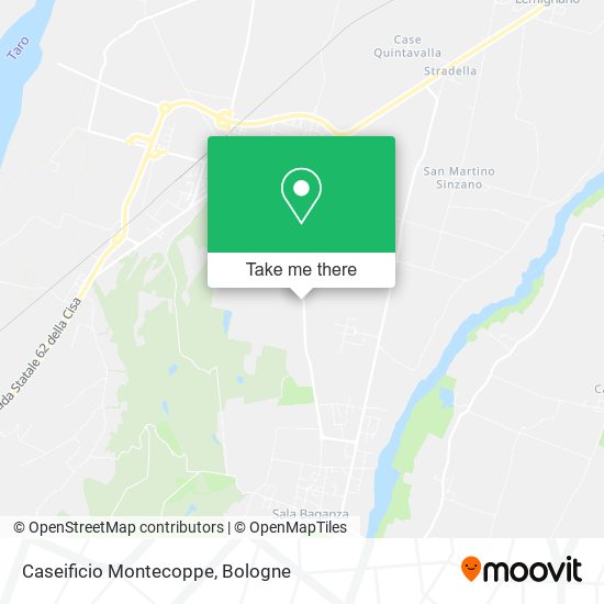 Caseificio Montecoppe map