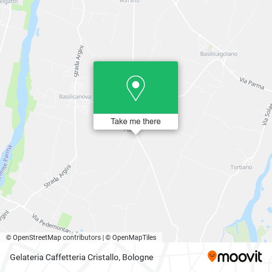 Gelateria Caffetteria Cristallo map
