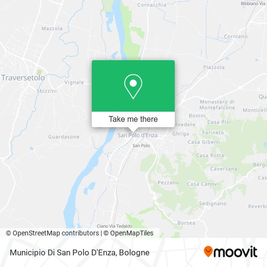 Municipio Di San Polo D'Enza map