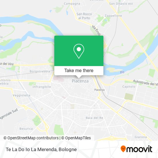 Te La Do Io La Merenda map