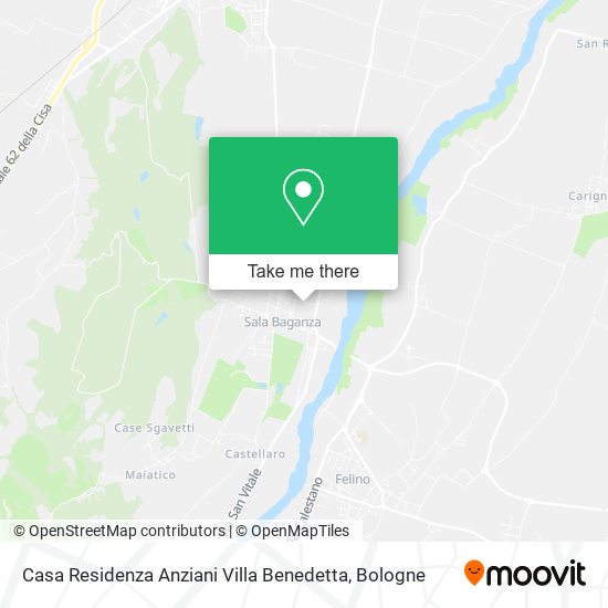 Casa Residenza Anziani Villa Benedetta map