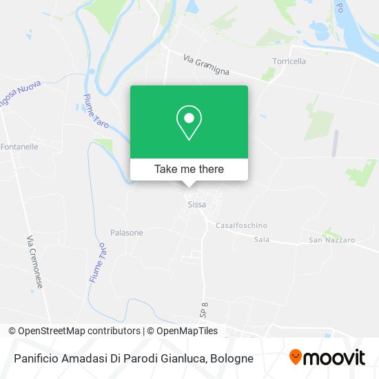 Panificio Amadasi Di Parodi Gianluca map