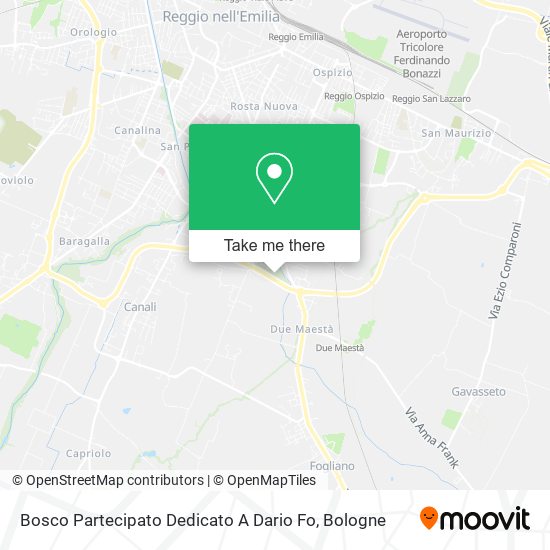 Bosco Partecipato Dedicato A Dario Fo map