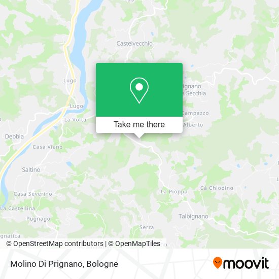 Molino Di Prignano map