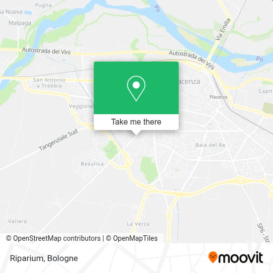 Riparium map
