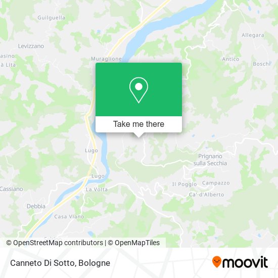 Canneto Di Sotto map
