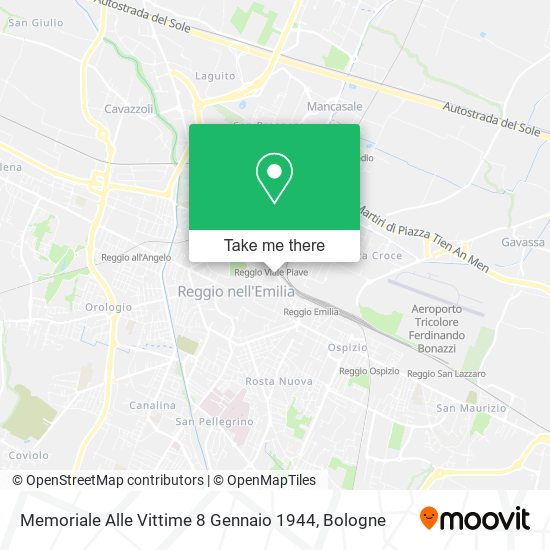 Memoriale Alle Vittime 8 Gennaio 1944 map