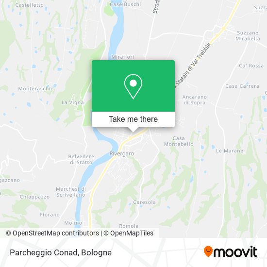 Parcheggio Conad map
