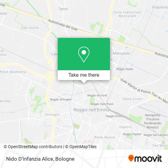 Nido D'Infanzia Alice map