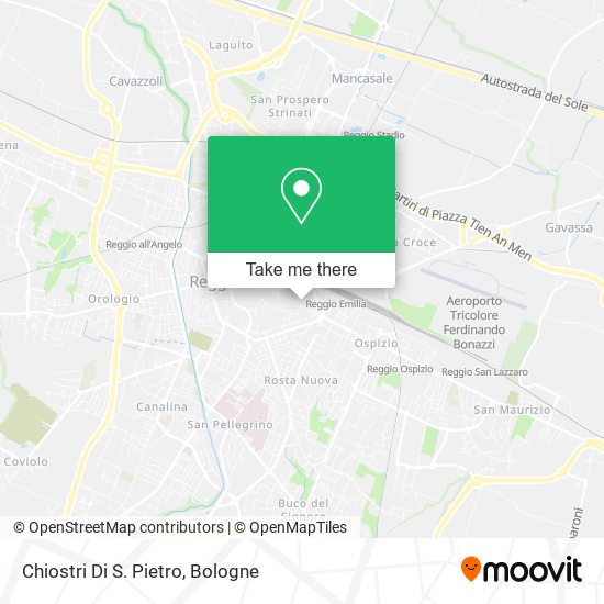 Chiostri Di S. Pietro map
