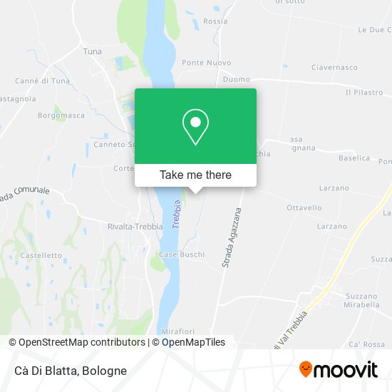 Cà Di Blatta map