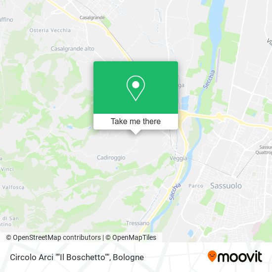 Circolo Arci ""Il Boschetto"" map
