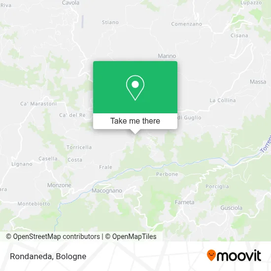 Rondaneda map