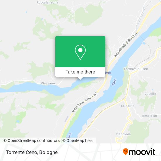 Torrente Ceno map