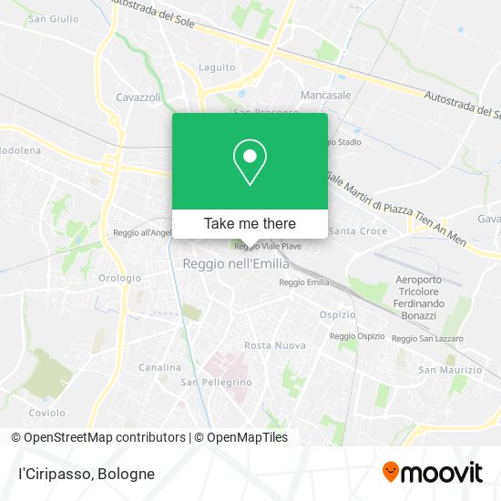 I'Ciripasso map