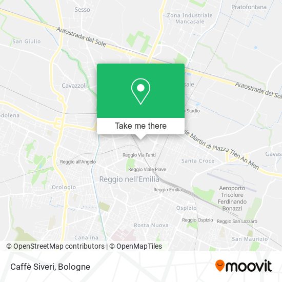 Caffè Siveri map