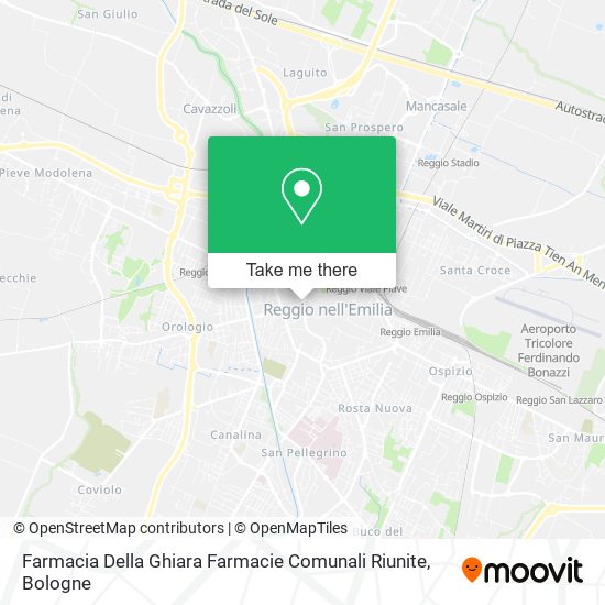Farmacia Della Ghiara Farmacie Comunali Riunite map