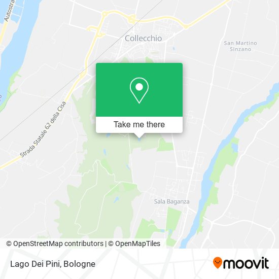 Lago Dei Pini map