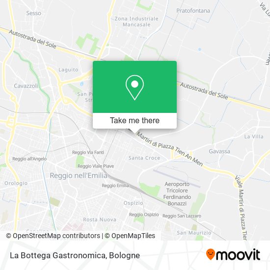 La Bottega Gastronomica map