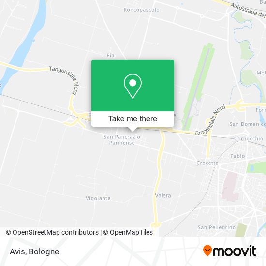 Avis map