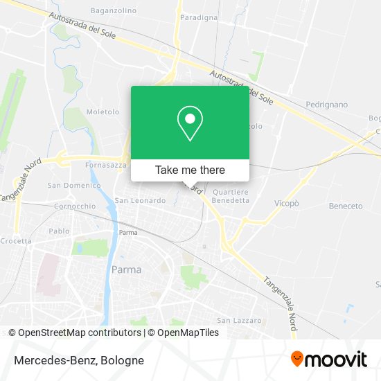 Mercedes-Benz map