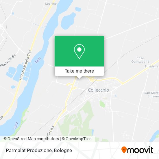 Parmalat Produzione map