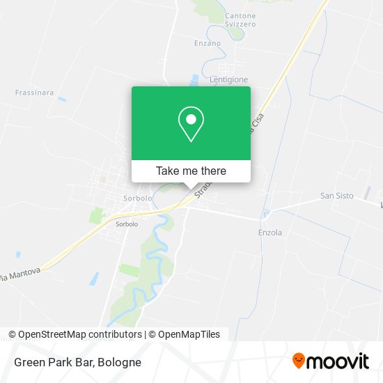 Green Park Bar map