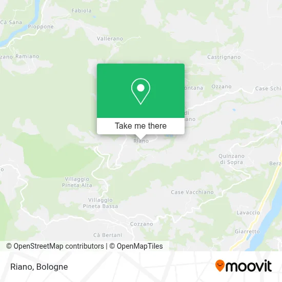 Riano map