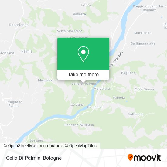 Cella Di Palmia map