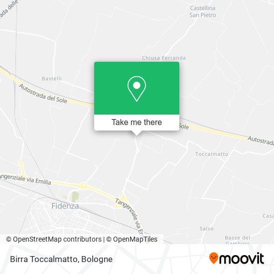 Birra Toccalmatto map