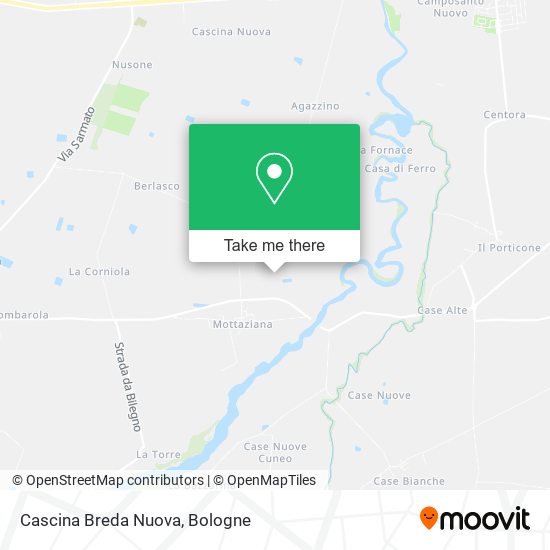 Cascina Breda Nuova map