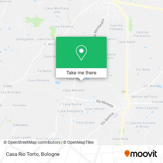 Casa Rio Torto map