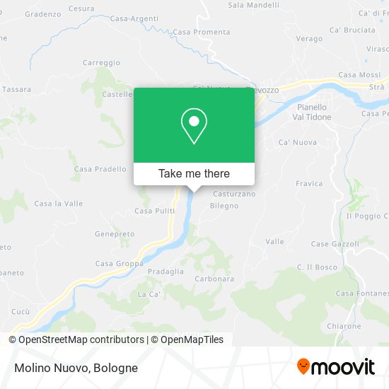 Molino Nuovo map