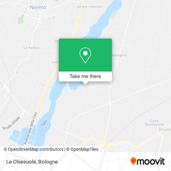 Le Chiesuole map