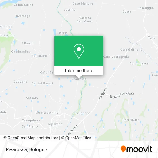 Rivarossa map