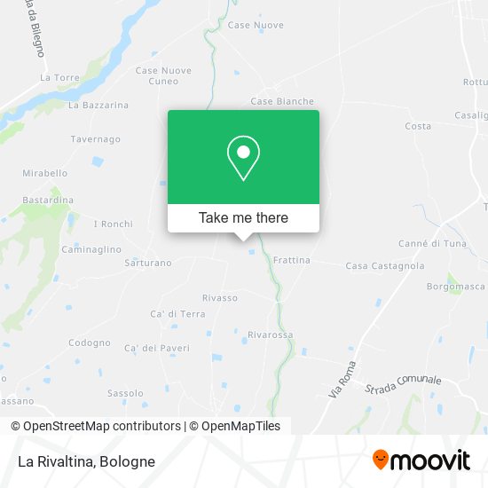 La Rivaltina map