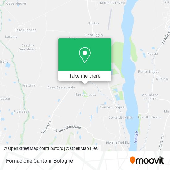 Fornacione Cantoni map