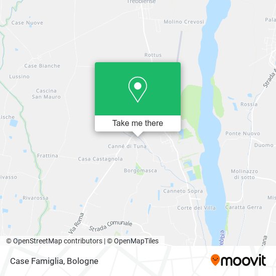 Case Famiglia map