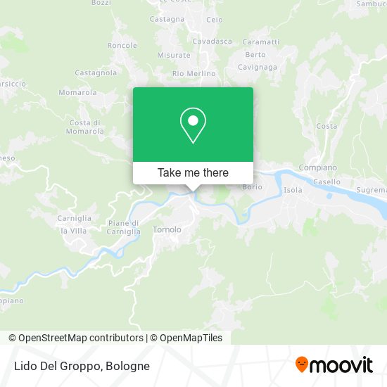 Lido Del Groppo map