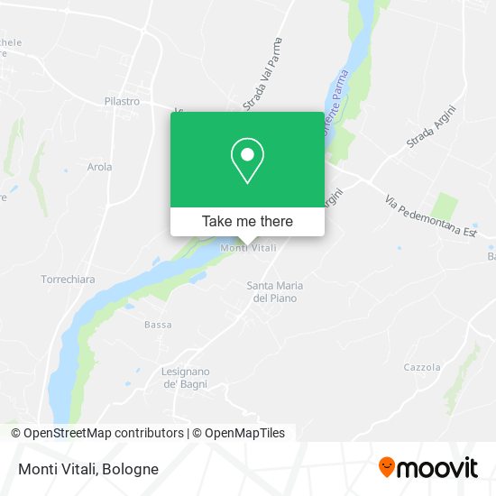 Monti Vitali map