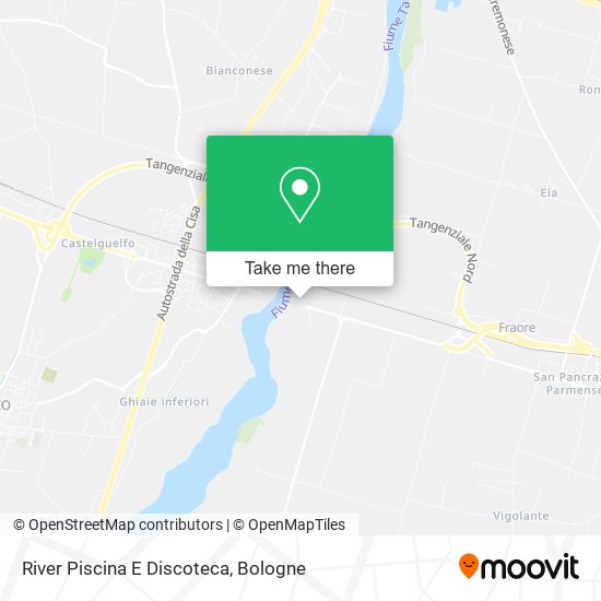 River Piscina E Discoteca map