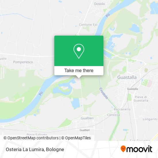 Osteria La Lumira map