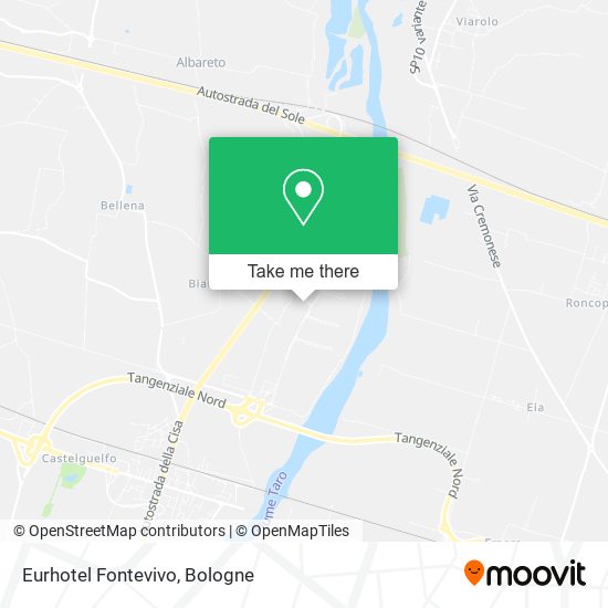 Eurhotel Fontevivo map