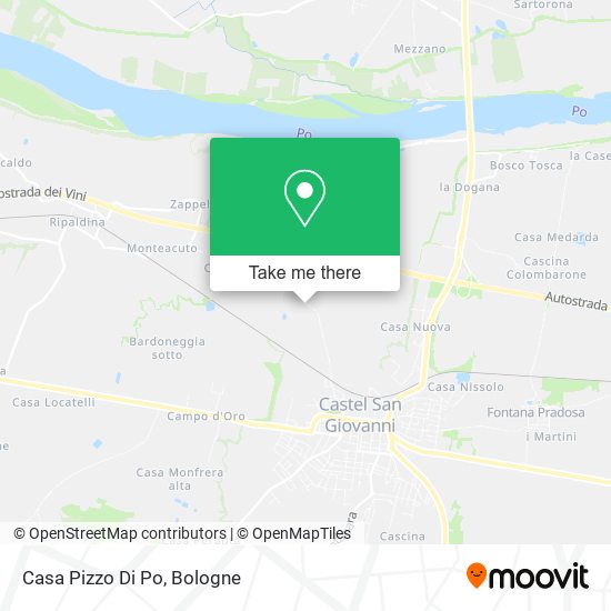 Casa Pizzo Di Po map